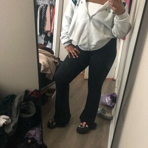 Cozy Gray Zip-Up Hoodie